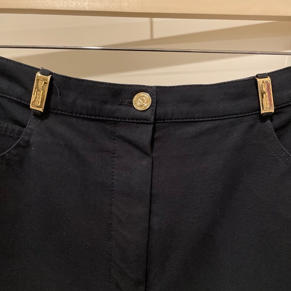 St John Sport by Marie Gray Dark Navy Straight Leg Pants Size 10 - Picture 2 of 4